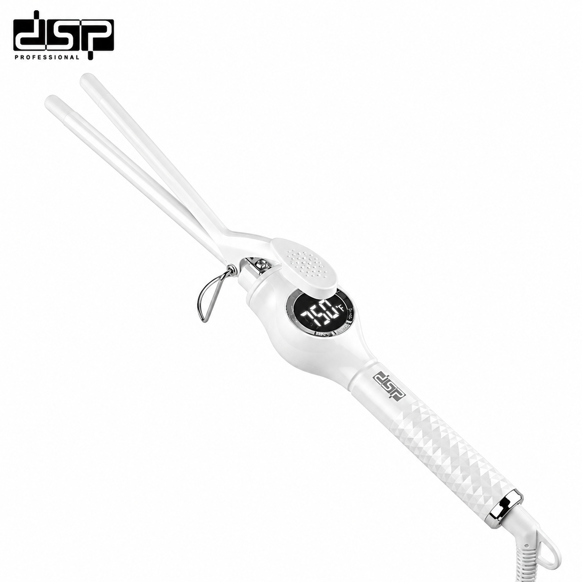 مكواة تجعيد DSP 20148 – أنبوب 9 مم بشاشة رقمية حتى 750 فهرنهايت – صورة 2