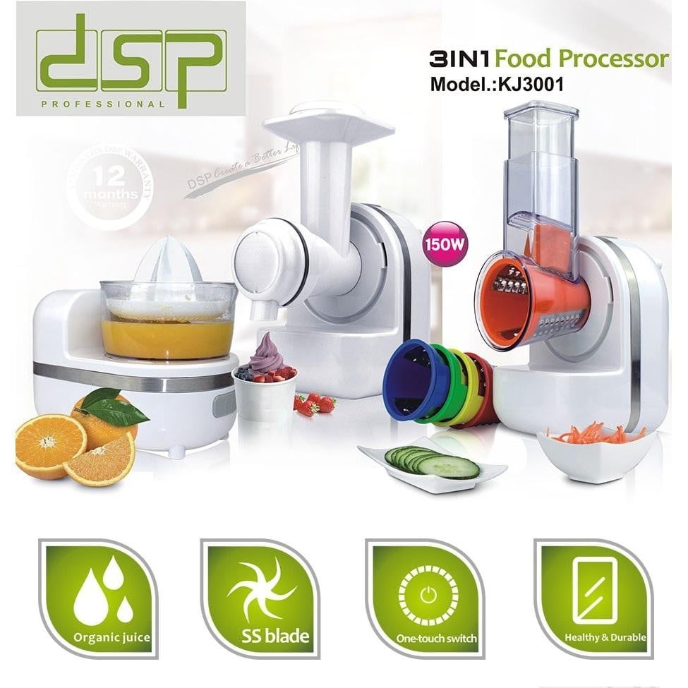 محضر طعام DSP KJ3001 – 3 في 1 – 150 وات