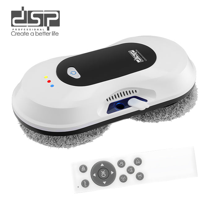 روبوت تنظيف النوافذ الذكي DSP KD2091 – قوة شفط 5600Pa مع رش مياه أوتوماتيكي وتحكم عن بُعد