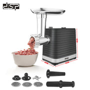 Small Meat Grinder 800 Watts – 3 Grinding Discs (3/5/7 mm) DSP KM5051
