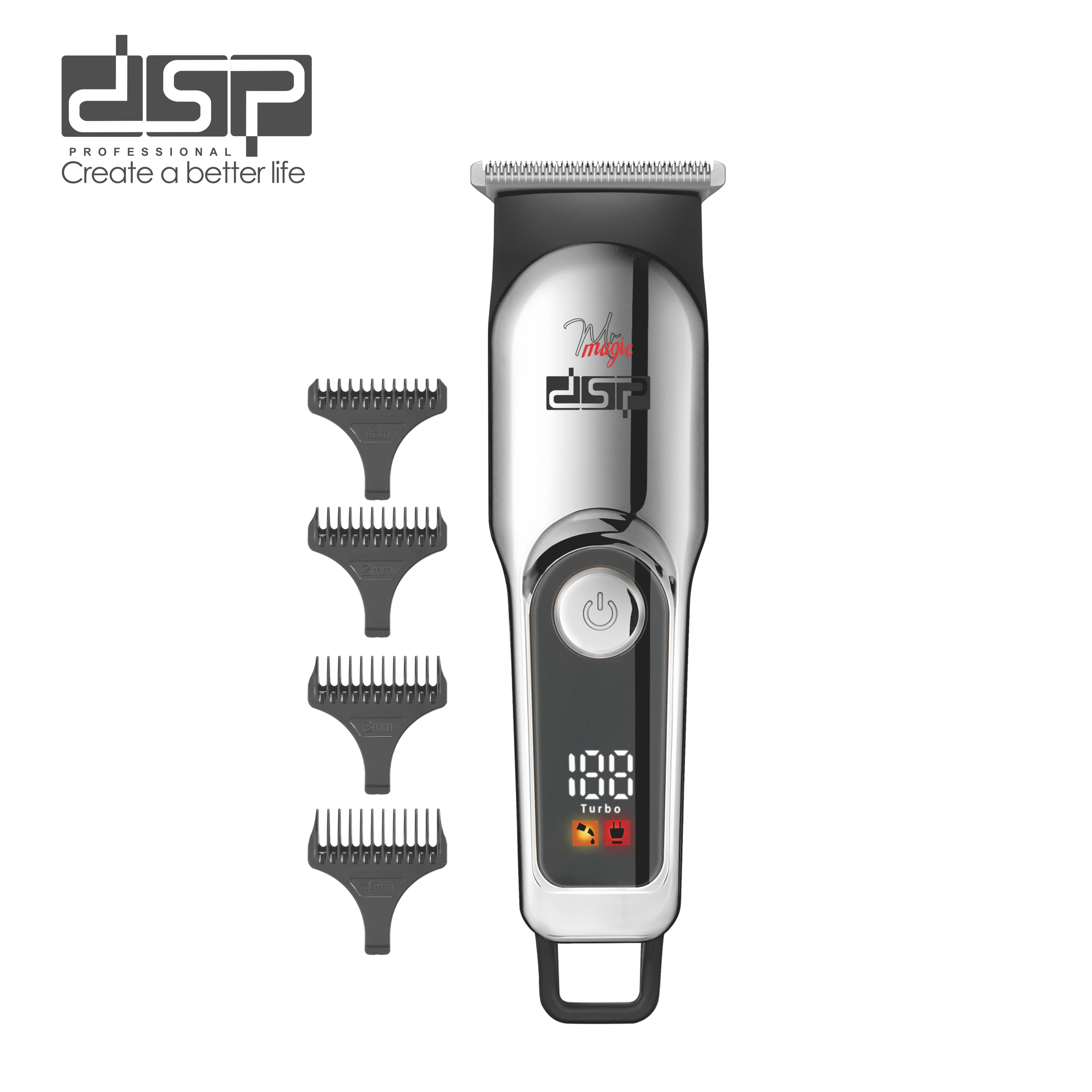 ماكينة حلاقة ميني احترافية 7000 دورة في الدقيقة بشاشة LED – DSP 91585