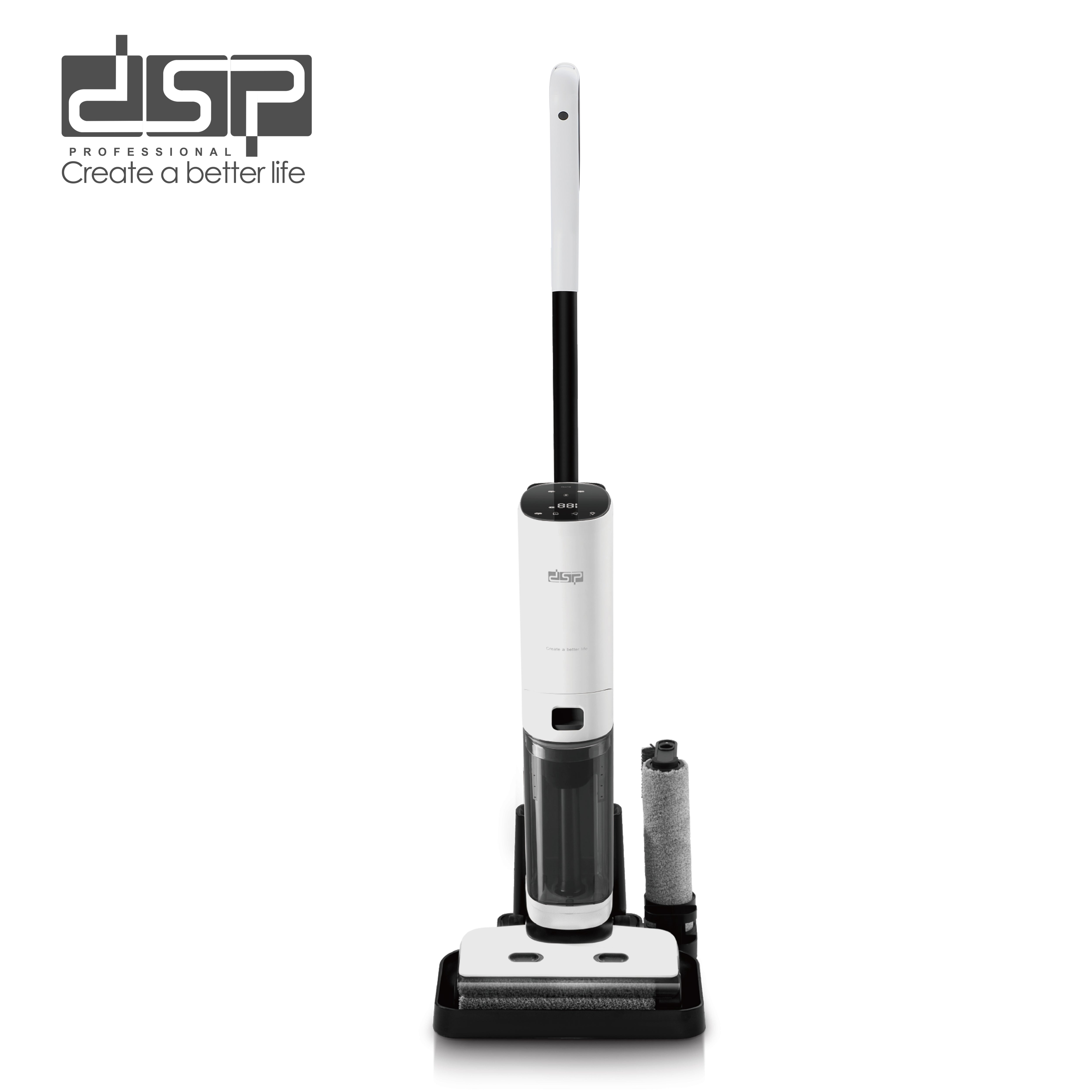 ممسحة أرضيات لاسلكي 3 في 1 – DSP KD2055 – 21.6 فولت