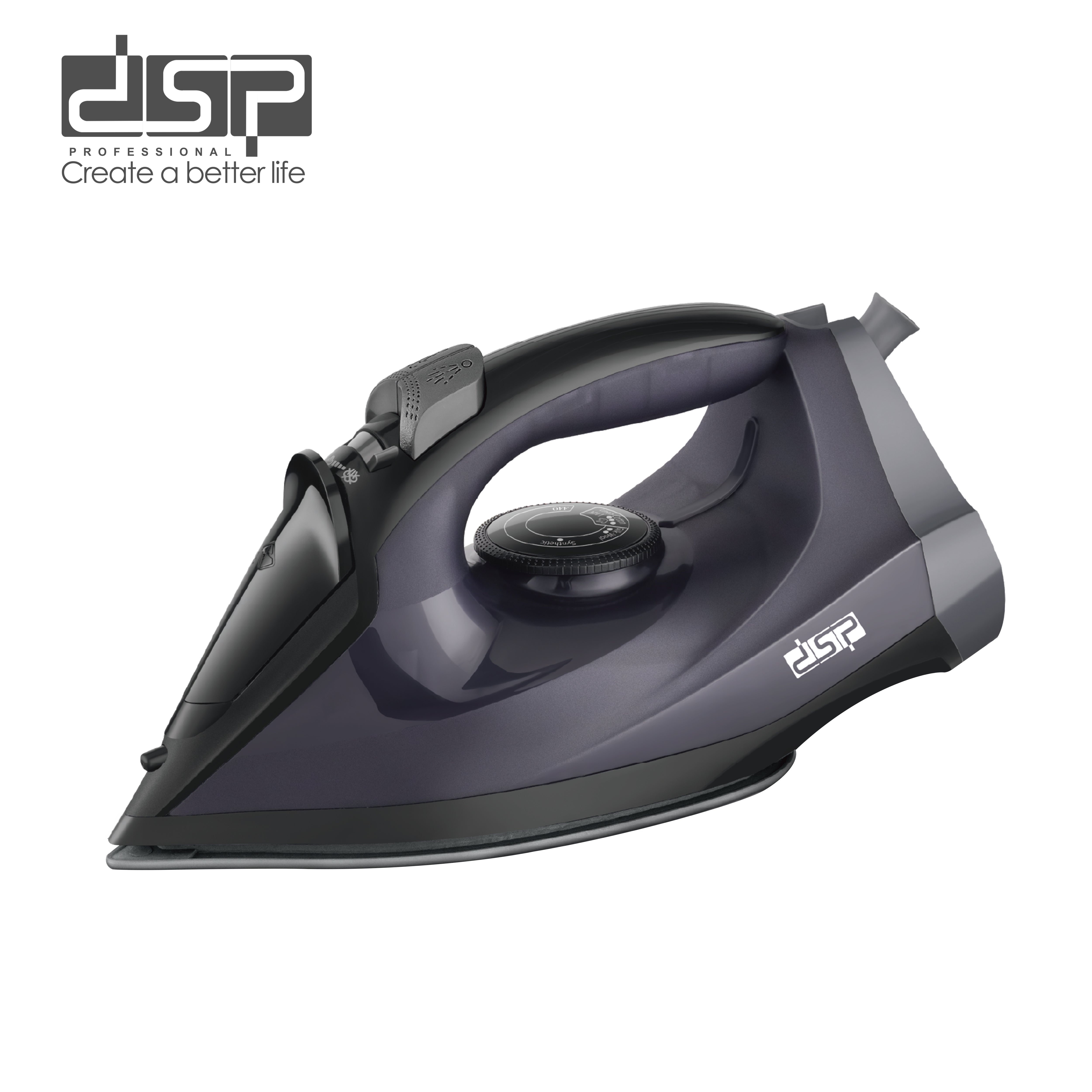 مكواة ملابس بخار DSP KD1173 – 1600 وات –
