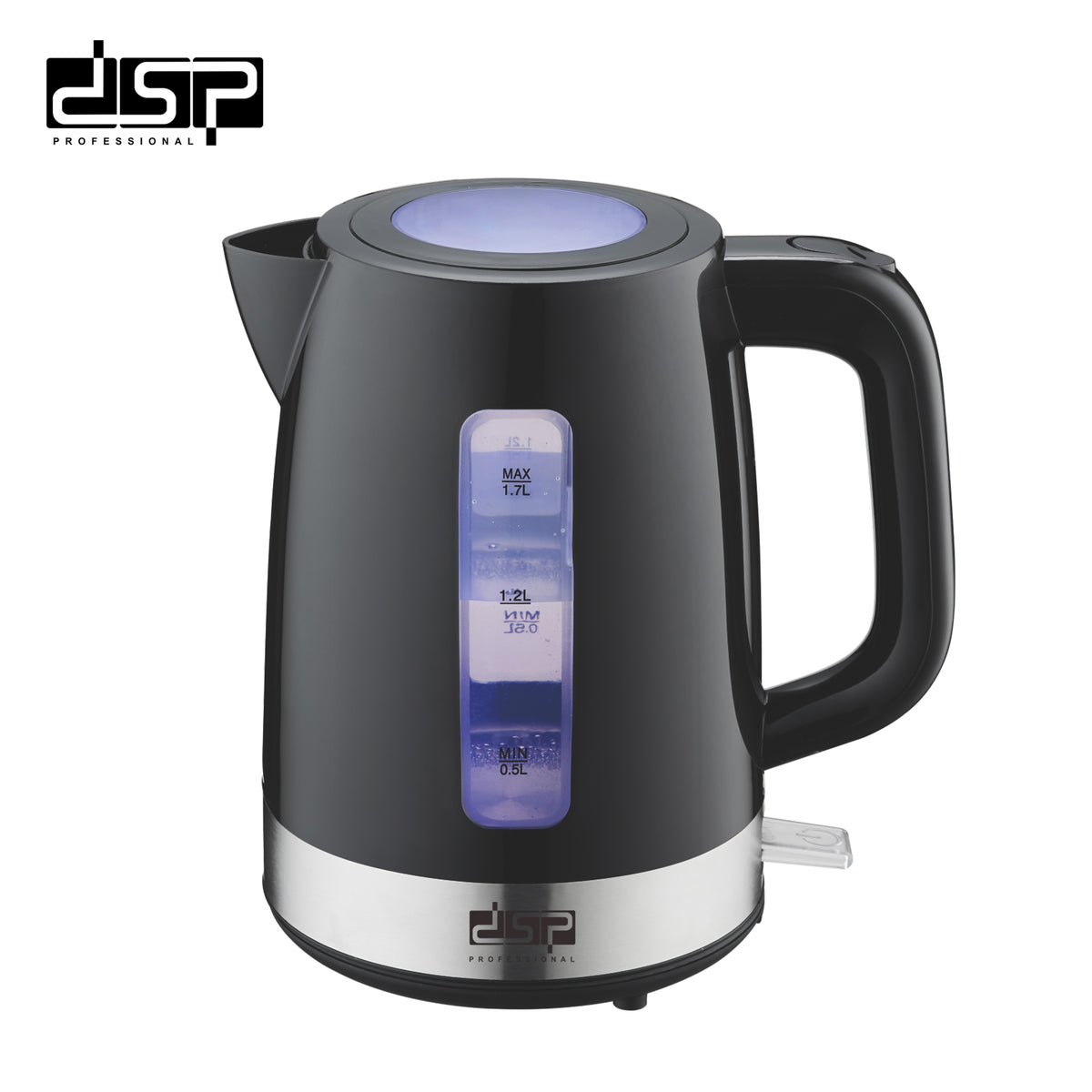 غلاية كهربائية بإضاءة LED – سعة 1.7 لتر DSP KK1261