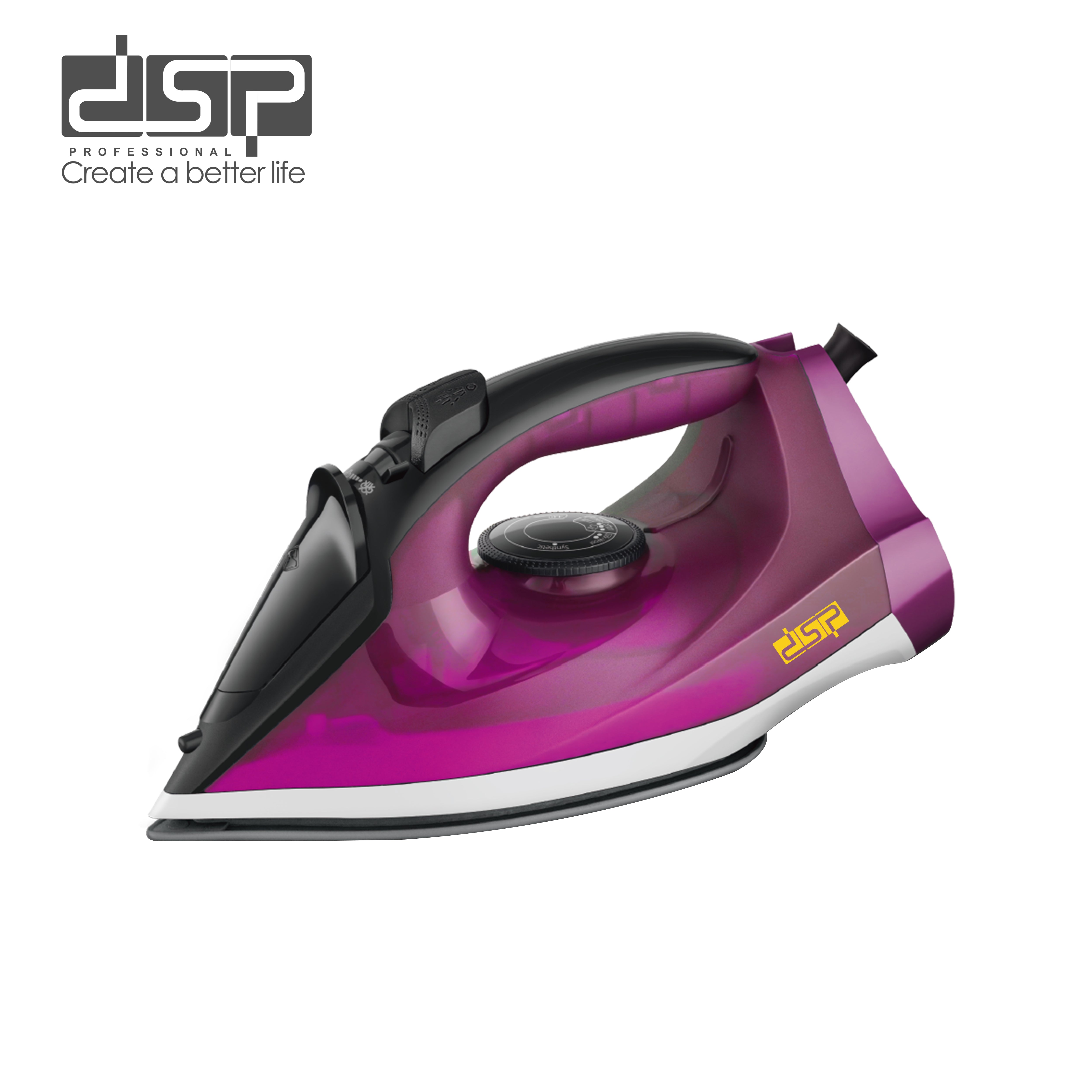 مكواة ملابس بخار DSP KD1173 – 1600 وات –