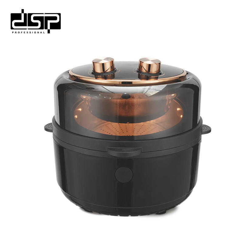 قلاية هوائية DSP KB2122 – 1350 وات بسعة 5.5 لتر بنافذة رؤية علوية