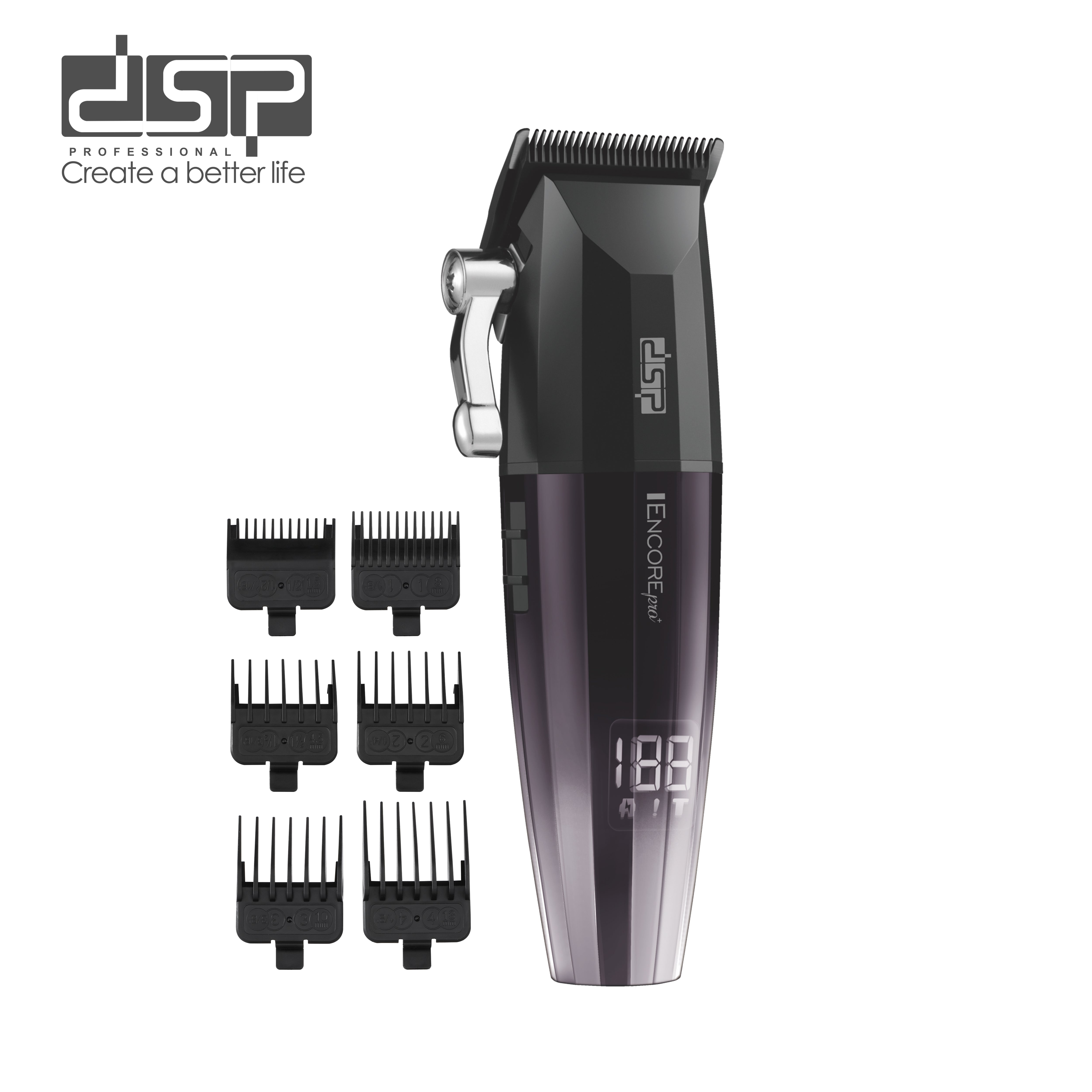 Professional Shaver DSP 91525 – 6800RPM with Washable Ceramic Blade