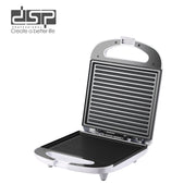 Sandwich Maker DSP KC1350 – 1200 Watts – Non-Stick Grill Plates – Stainless Steel