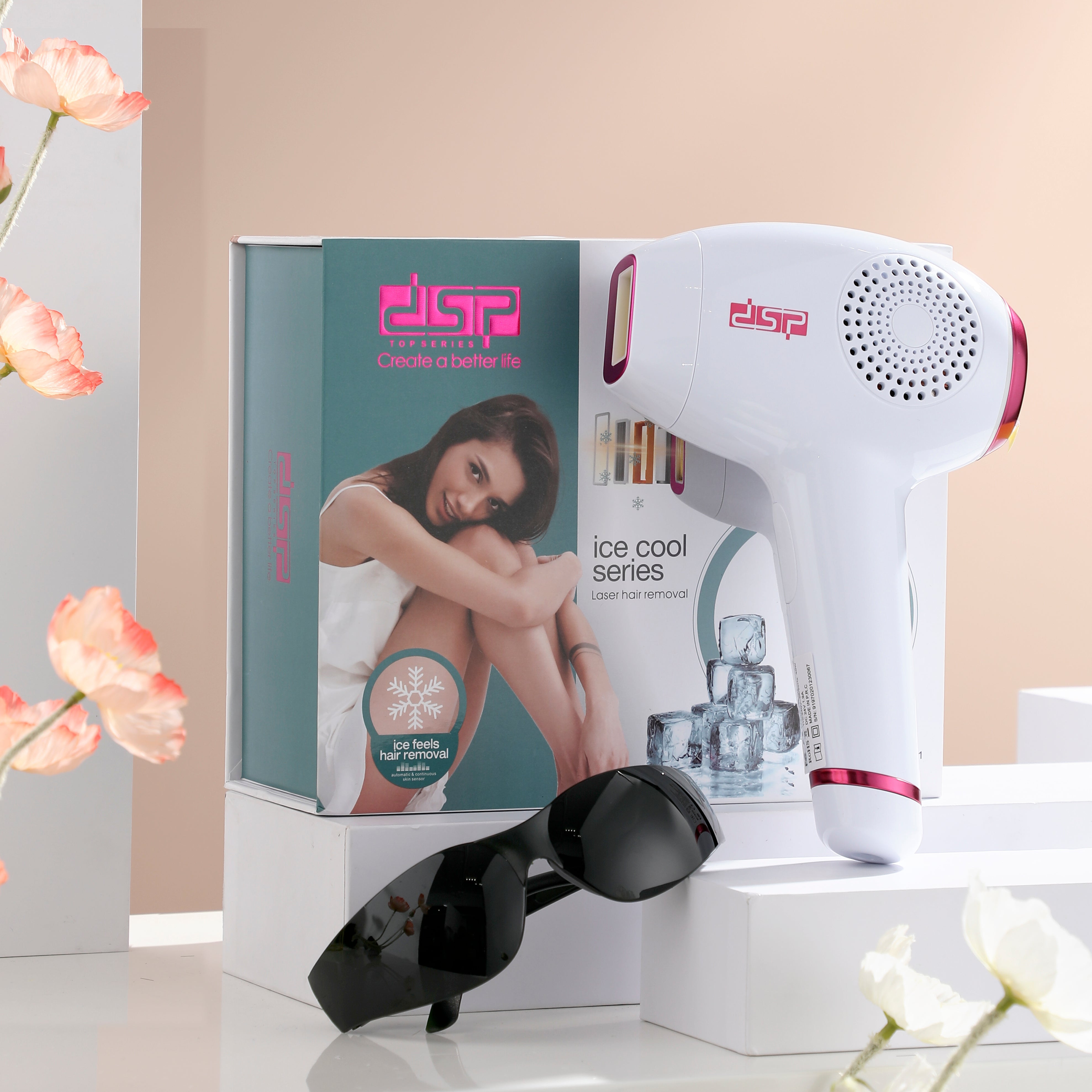 جهاز إزالة الشعر بالنبضات الضوئية DSP – 70201