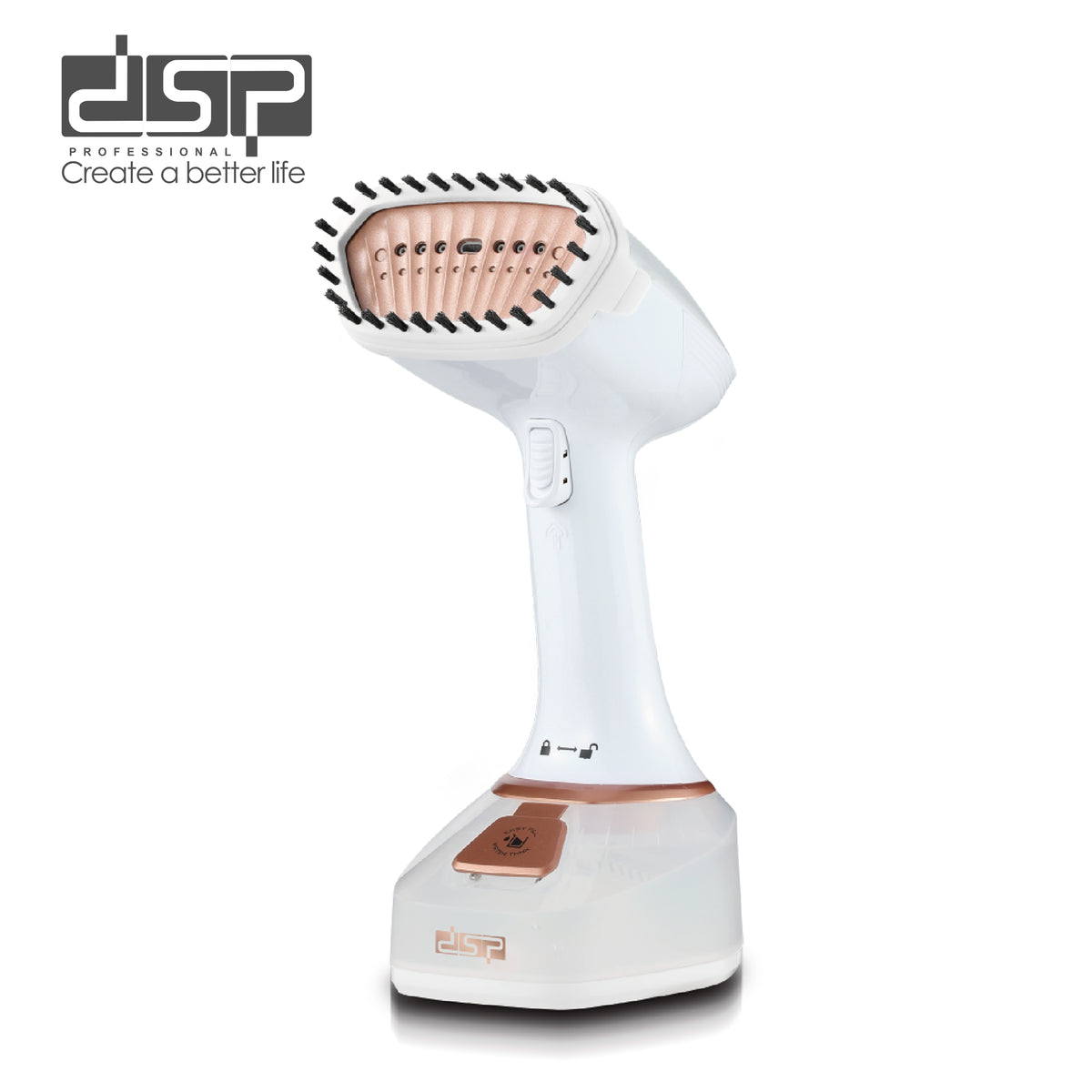 مكواة بخار يدوية 3 في 1 – 1400 وات – 320 مل – سيراميك – DSP KD1121 – صورة 2