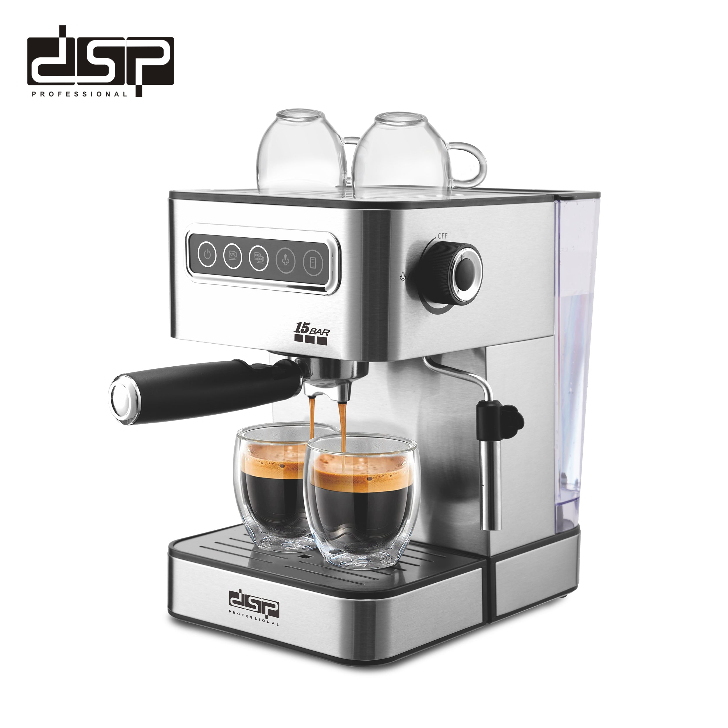 ماكينة إسبريسو 15 بار – 850 وات – DSP KA3092