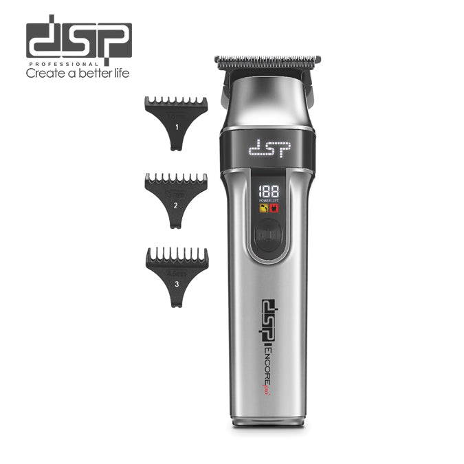 ماكينة حلاقة وتشذيب احترافية DSP 91680 – 7500RPM بشاشة LCD وبطارية 1500mAh