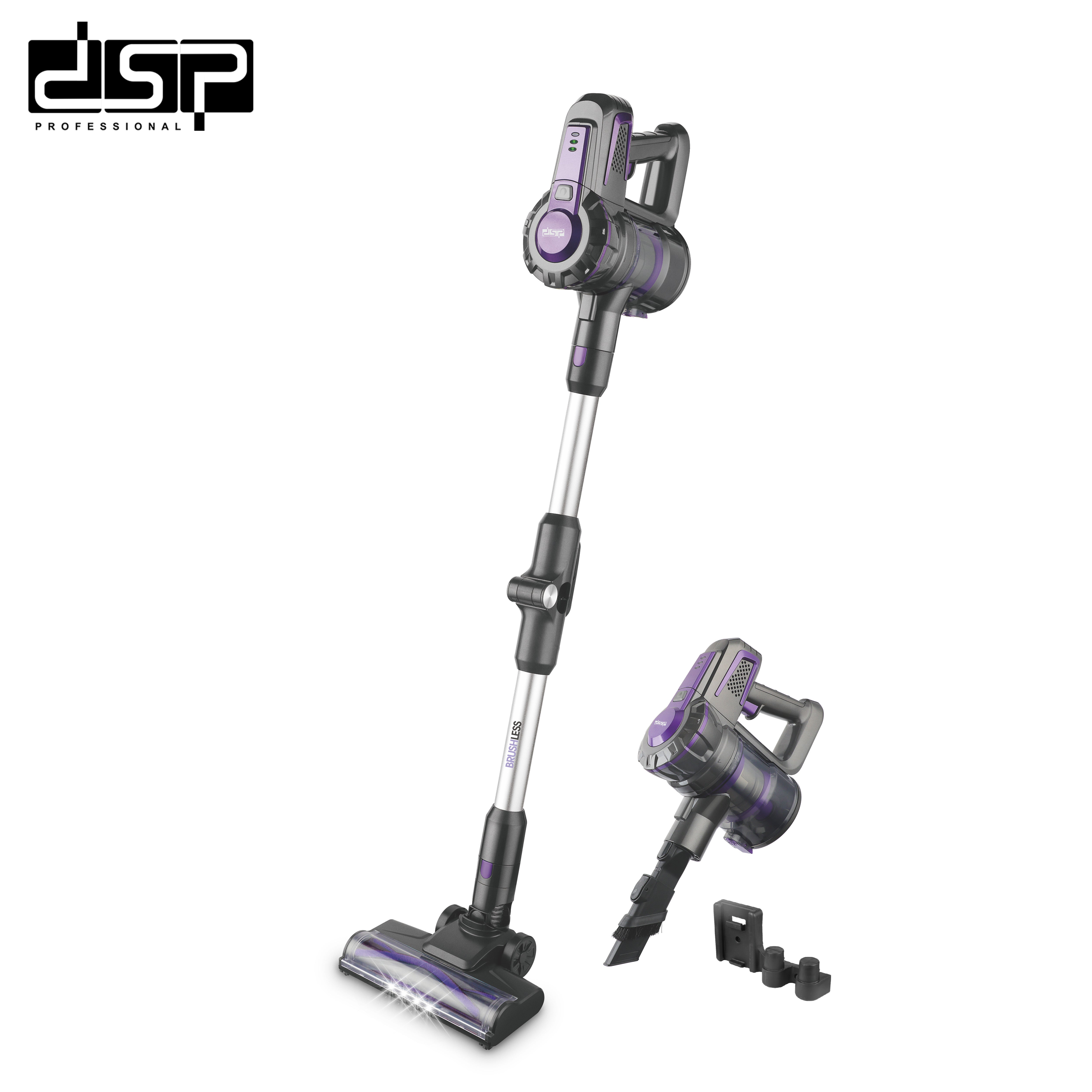 مكنسة لاسلكية قوية – DSP KD2043 – 200 وات