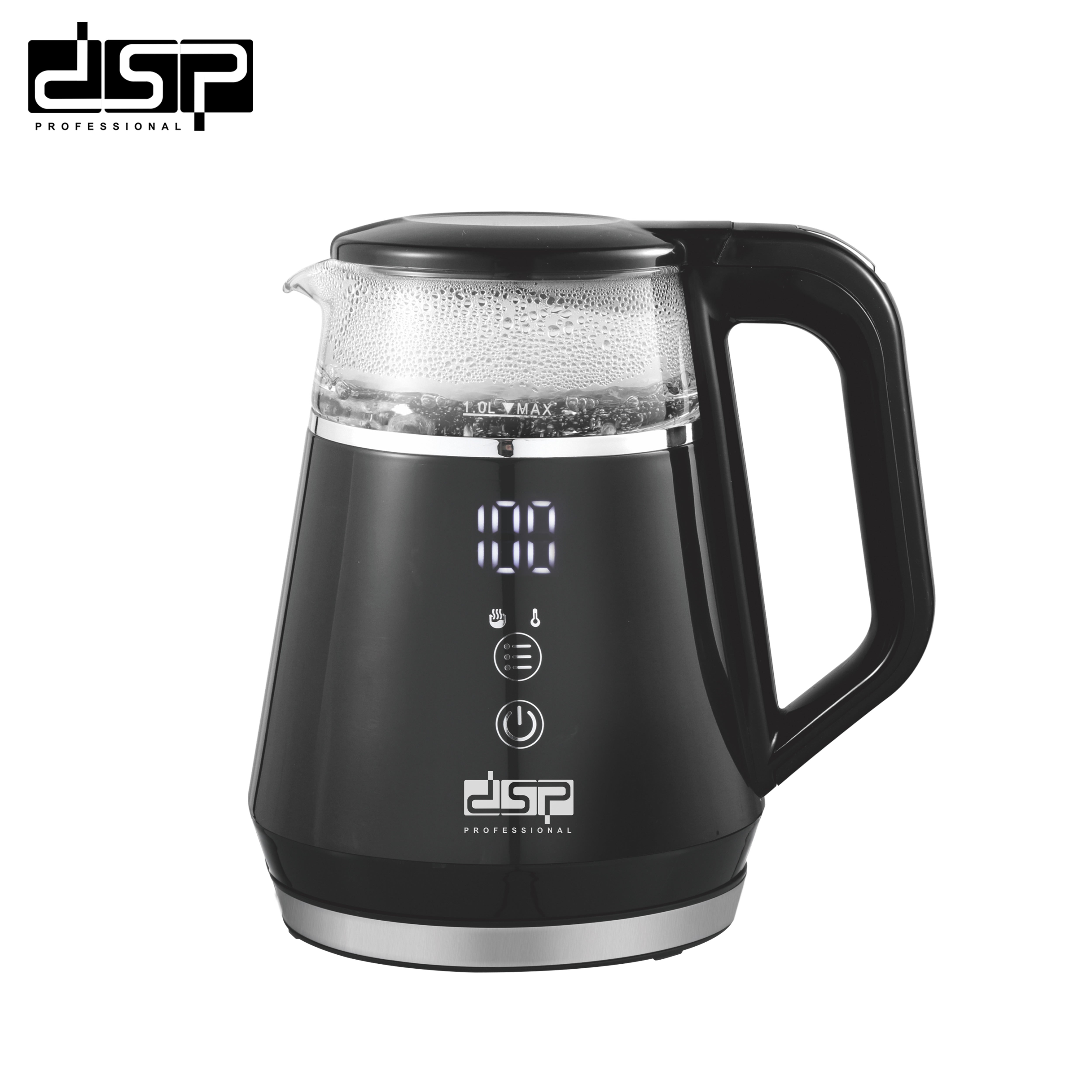 غلاية كهربائية رقمية – سعة 1.0 لتر DSP KK1275