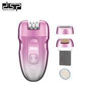 3 in 1 Hair Removal and Skin Care Device DSP 70454 – LCD Display and Lithium Battery