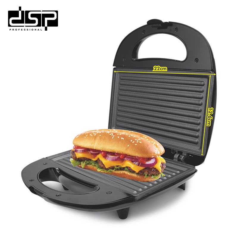 Sandwich Maker DSP KC1191 – 750 Watts – Non-Stick Plates – 22 cm Size
