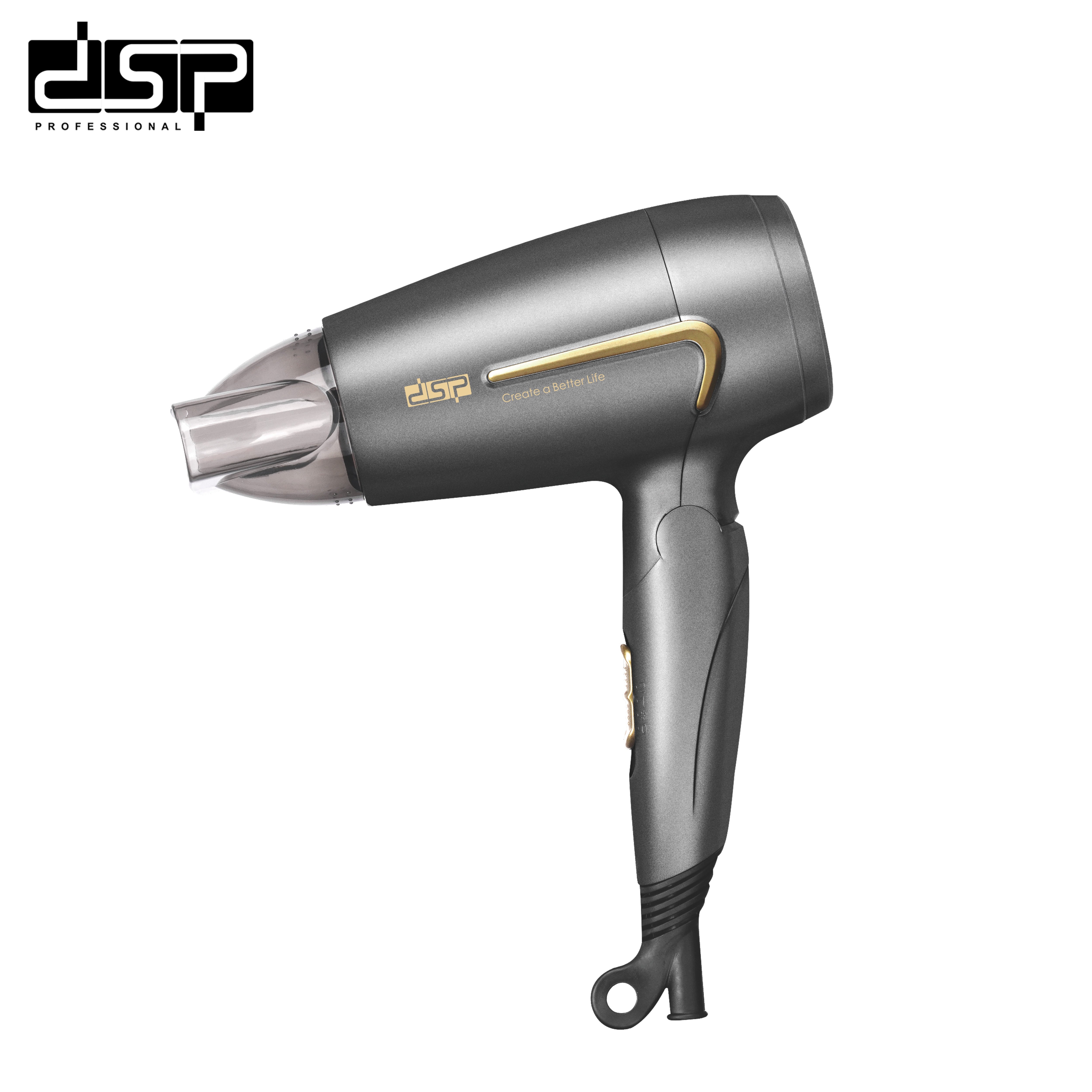 ستشوار شعر قابل للطي 1200 وات – 22000 RPM – DSP 30299