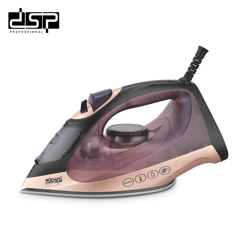 مكواة ملابس بخار DSP KD1348 – 2200 وات – تصميم أنيق وأداء قوي