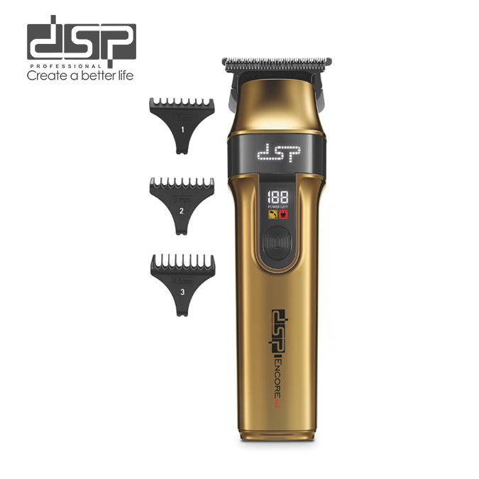 ماكينة حلاقة وتشذيب احترافية DSP 91680 – 7500RPM بشاشة LCD وبطارية 1500mAh