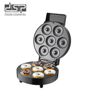 صانعة دونات DSP KC1366 – 1000 وات – 7 قطع – ألواح ألومنيوم غير لاصقة