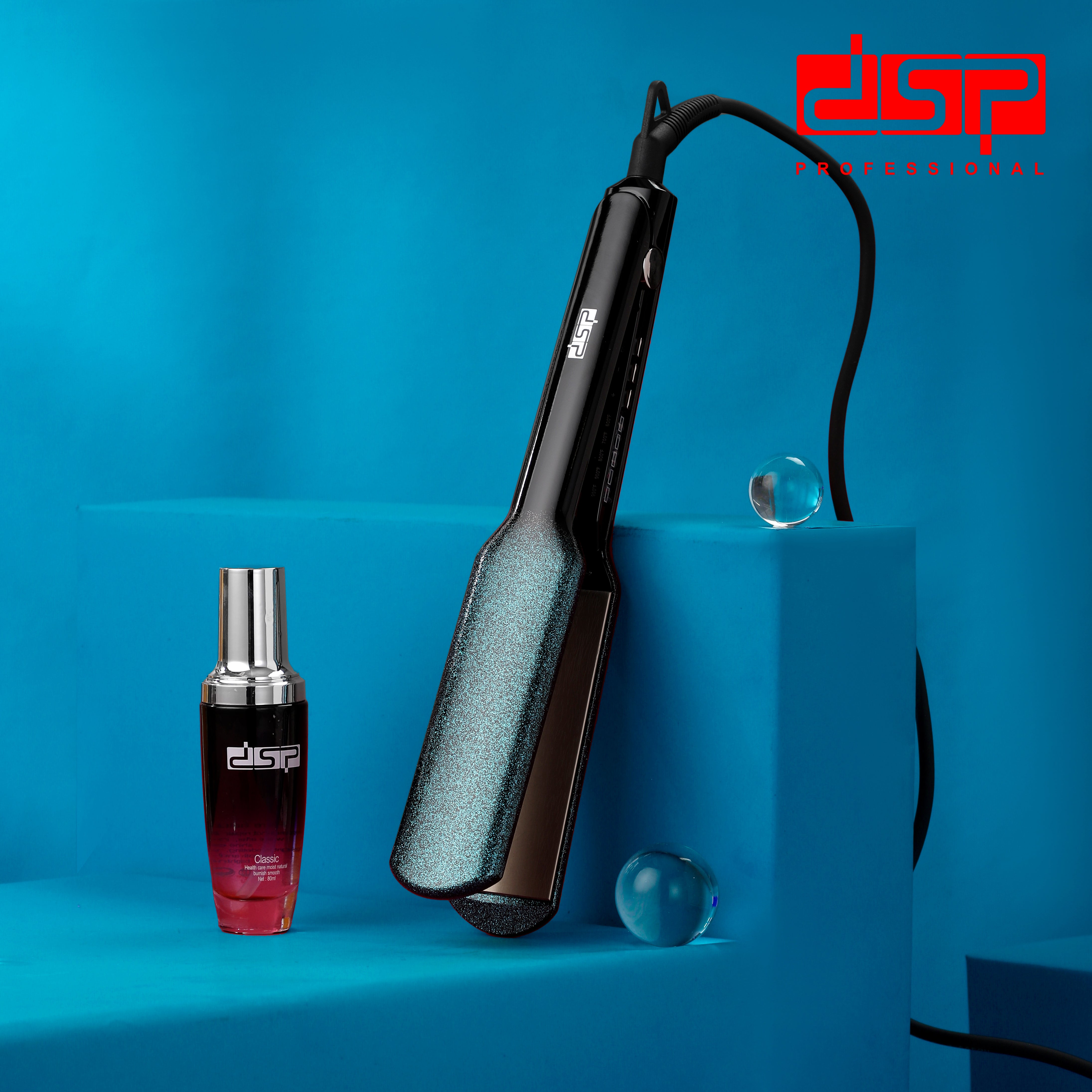 مكواة شعر زيت الأرجان الكلاسيكي – حرارة 990 فهرنهايت – DSP 10023 – صورة 6