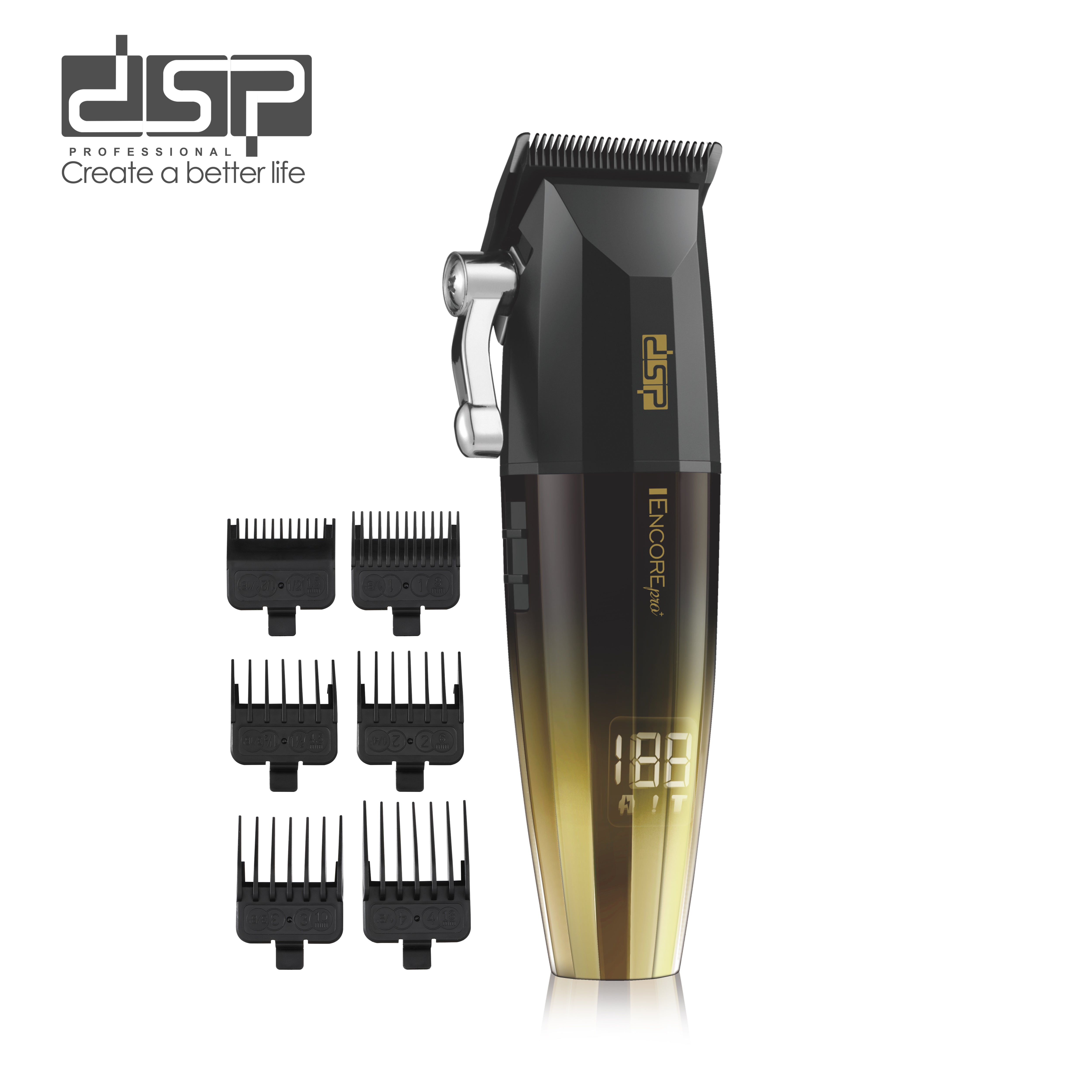 Professional Shaver DSP 91525 – 6800RPM with Washable Ceramic Blade
