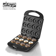 صانعة دونات DSP KC1367 – 1200 وات – 12 قطعة – ألواح ألومنيوم غير لاصقة
