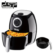 DSP KB2020 Air Fryer – 1350 Watts with a capacity of 3.3 liters (2.6-liter inner basket) with mechanical control