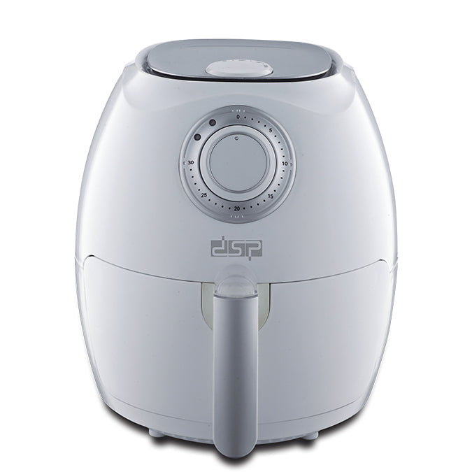 DSP KB2020 Air Fryer – 1350 Watts with a capacity of 3.3 liters (2.6-liter inner basket) with mechanical control