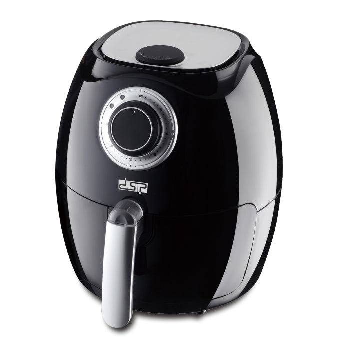 DSP KB2020 Air Fryer – 1350 Watts with a capacity of 3.3 liters (2.6-liter inner basket) with mechanical control