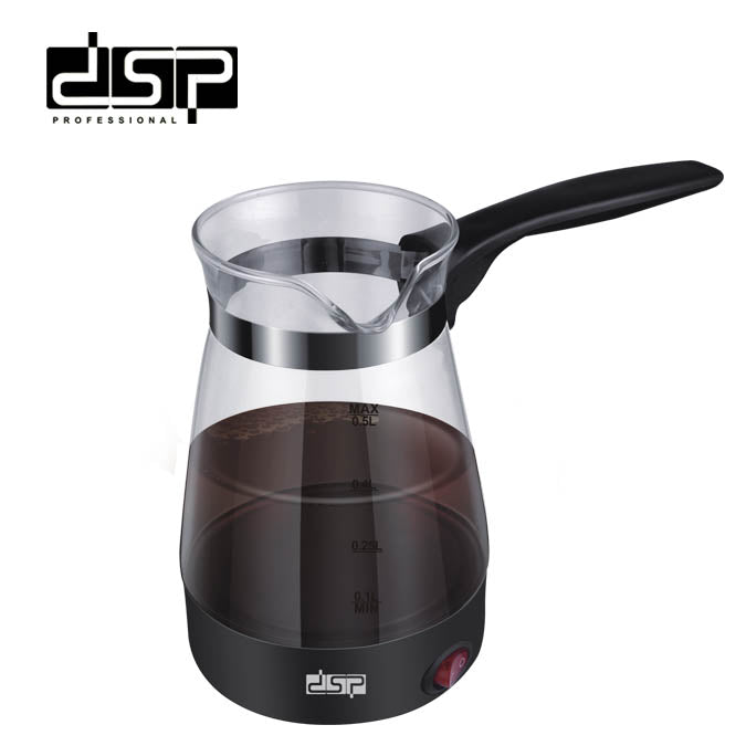 كنكة كهرباء زجاج حراري – 600 وات – سعة 700 مل – DSP KA3037