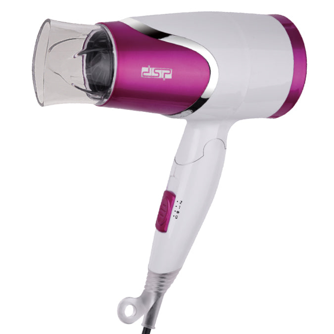 سيشوار شعر قابل للطي 1200 وات – 19000 RPM – DSP 30077