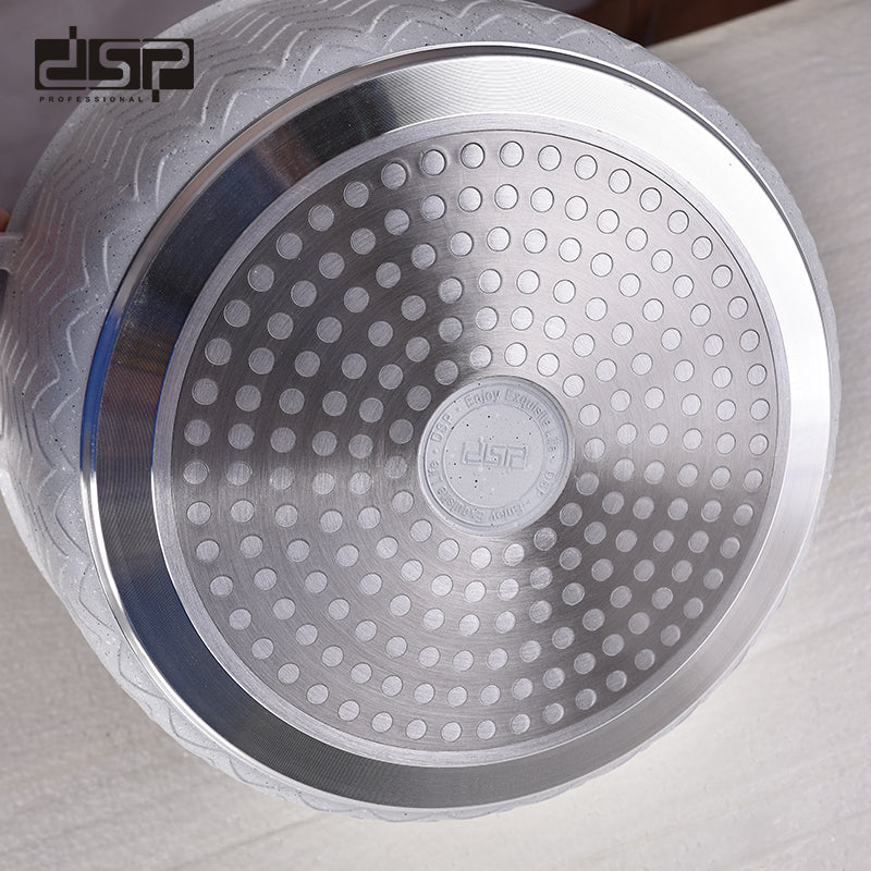 طقم حلل جرانيت غير لاصق DSP CA001-S01 Beige – صورة 4