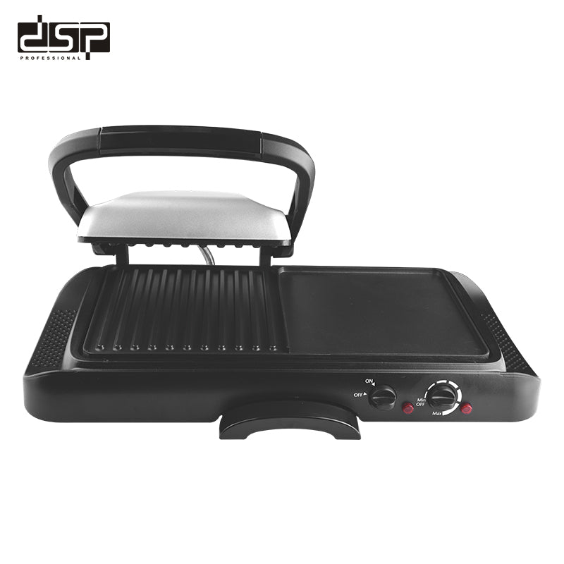 2-in-1 Electric Grill & Griddle 38cm 90° Open 1600W | KB1050 | DSP | Image 1