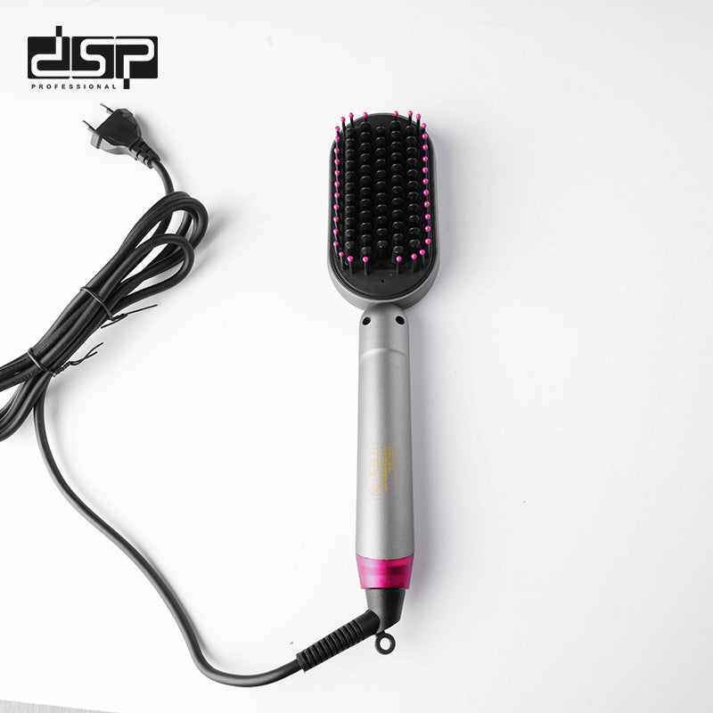 Professional Hair Straightening Brush Pro Luxe – Heat 990 Fahrenheit – DSP 10248 (Pro Luxe)