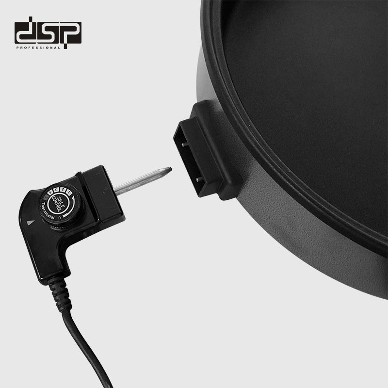 مقلاة كهربائية DSP KC3030A – 1500 وات بسعة 7.5 لتر (قطر 42 سم)