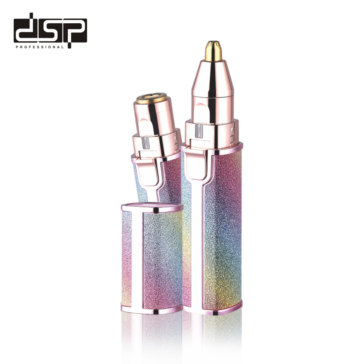 ماكينة تنظيف وتحديد الوجه والحواجب 2 في 1 DSP 70209 – قابلة للشحن USB