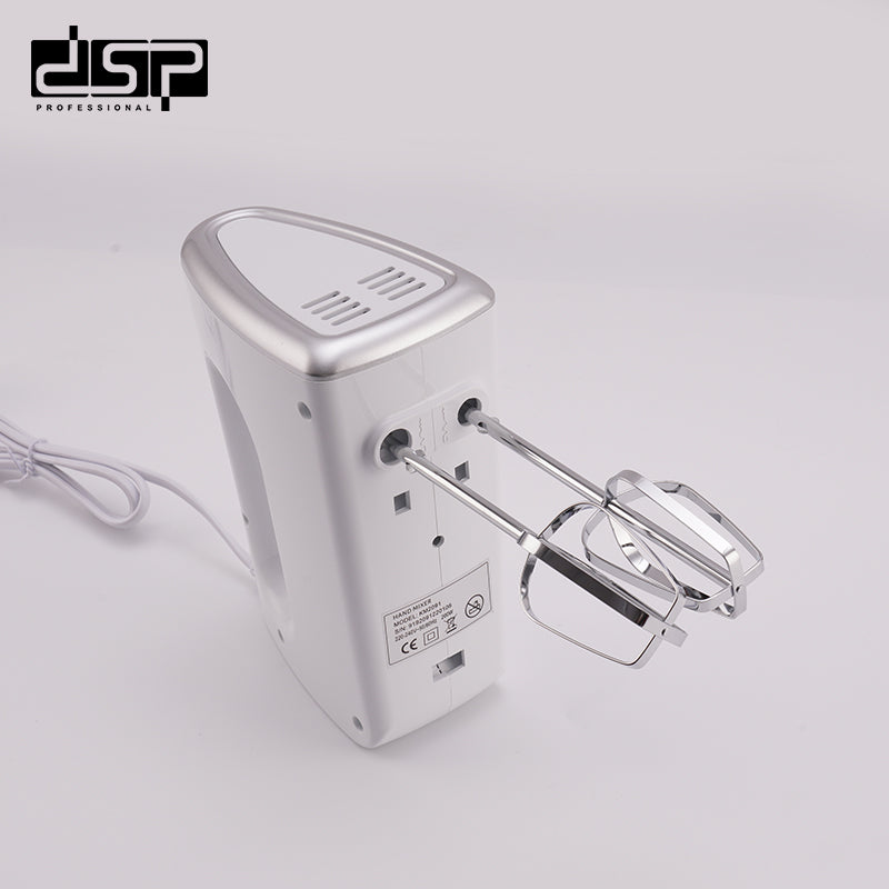 مضرب بيض كهربائي DSP KM2091 – 200 وات بـ 5 سرعات ومحرك نحاس كامل