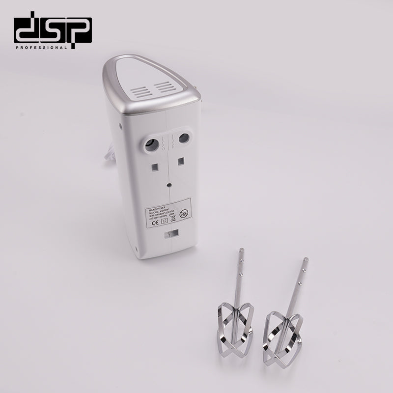 مضرب بيض كهربائي DSP KM2091 – 200 وات بـ 5 سرعات ومحرك نحاس كامل
