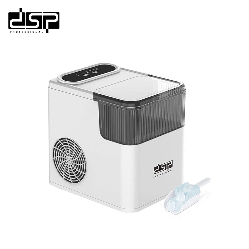 DSP Ice Maker - 165W - 12kg/day production - 1.4L tank - Model KD8001