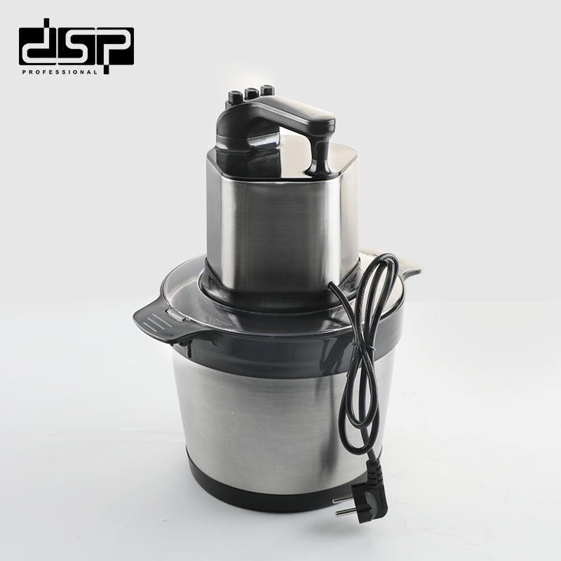 DSP Electric Meat Grinder – 1200W – 6L Capacity – Stainless Steel – Model KM4089