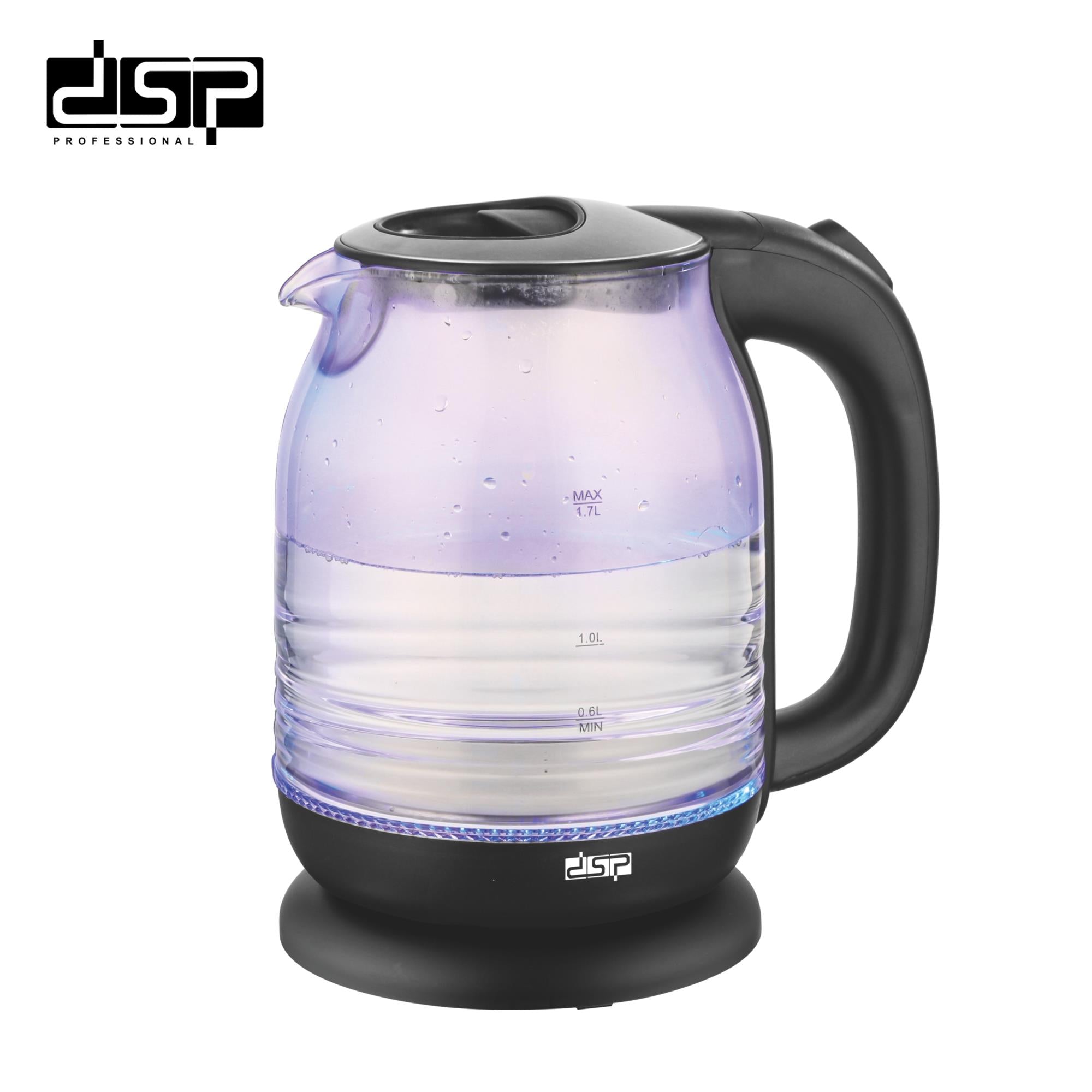 غلاية كهربائية زجاج  – سعة 1.7 لتر DSP KK1265
