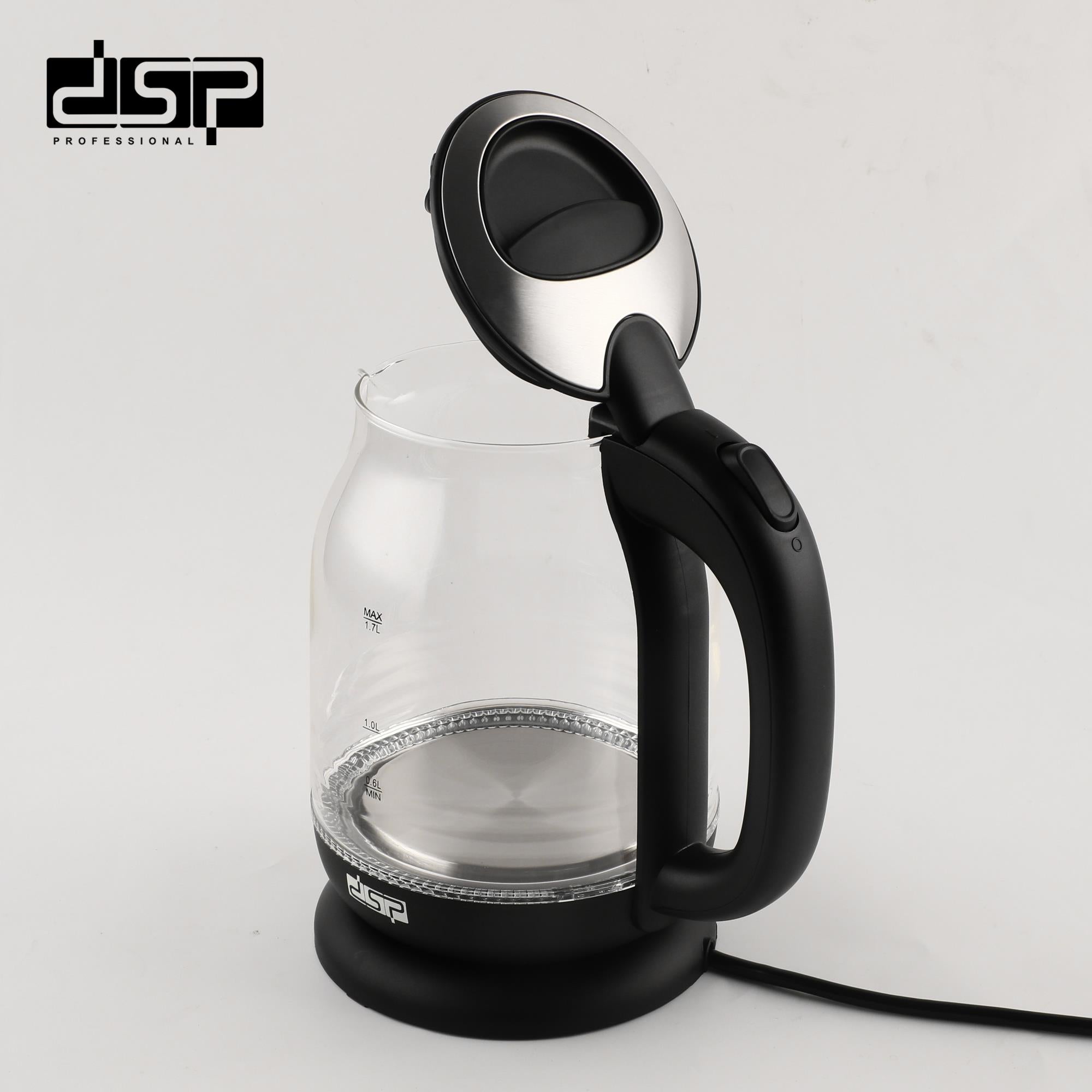 غلاية كهربائية زجاج  – سعة 1.7 لتر DSP KK1265 – صورة 4