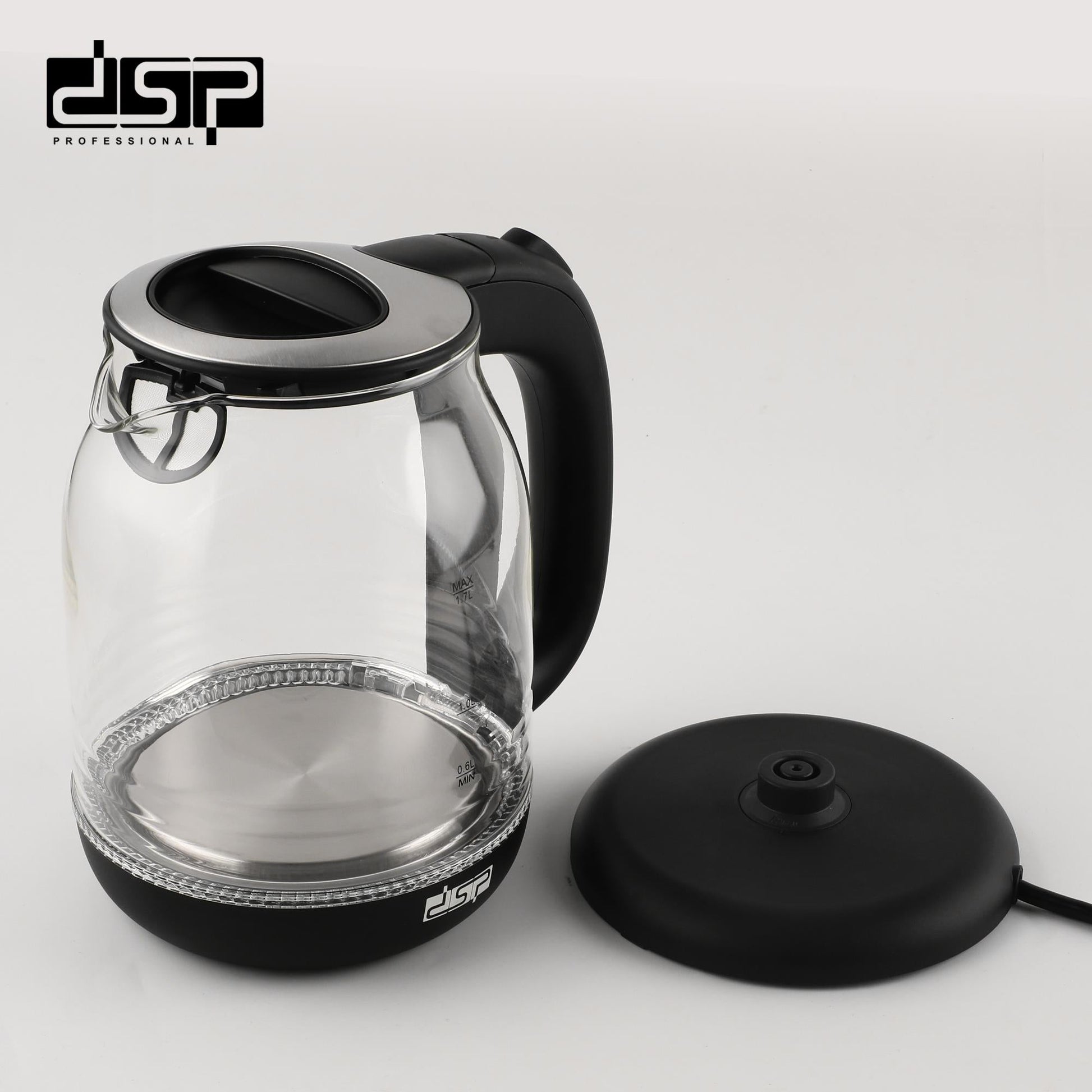 غلاية كهربائية زجاج  – سعة 1.7 لتر DSP KK1265 – صورة 5