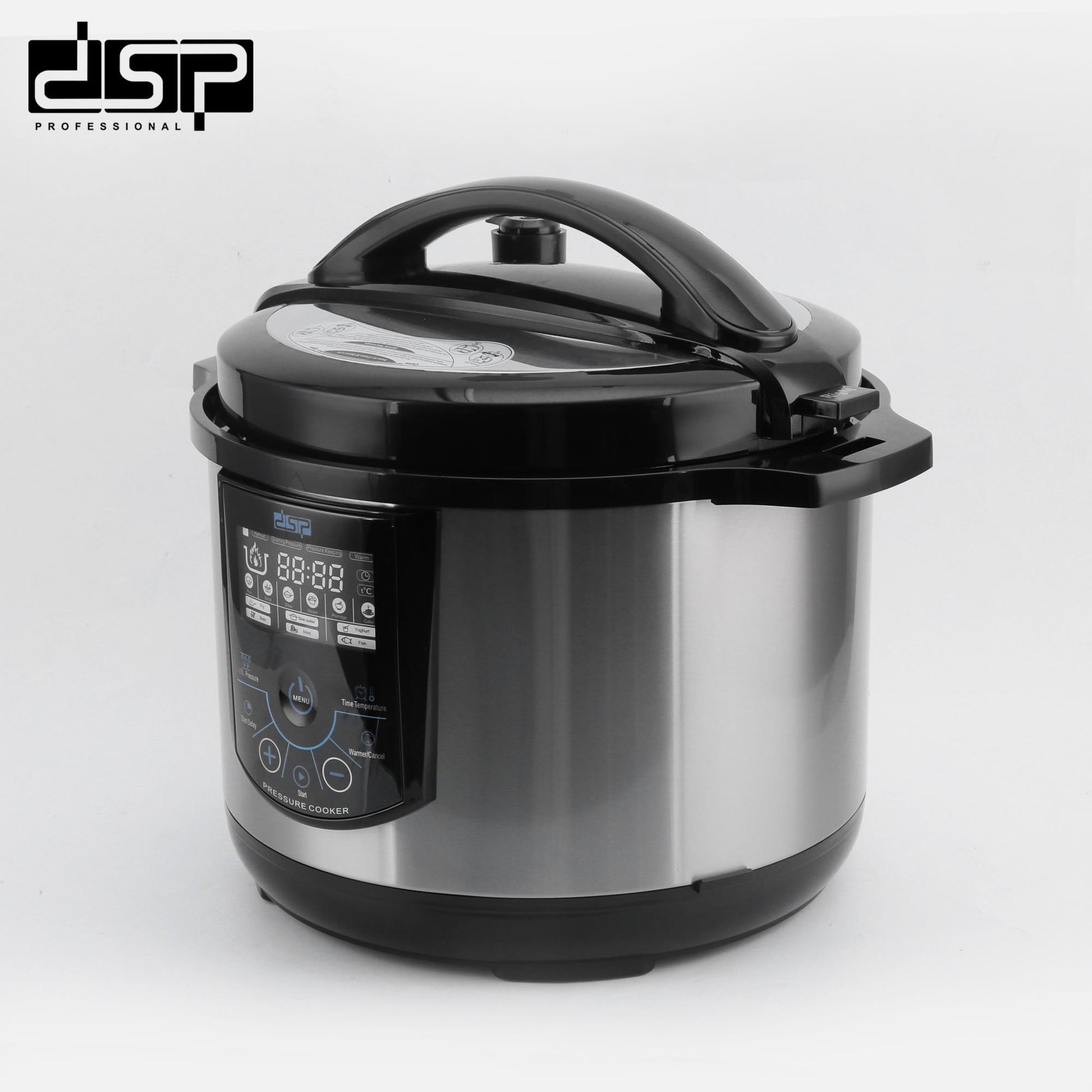 حلة ضغط كهربائية DSP KB5033 سعة 10 لتر بقوة 1350 وات – صورة 2