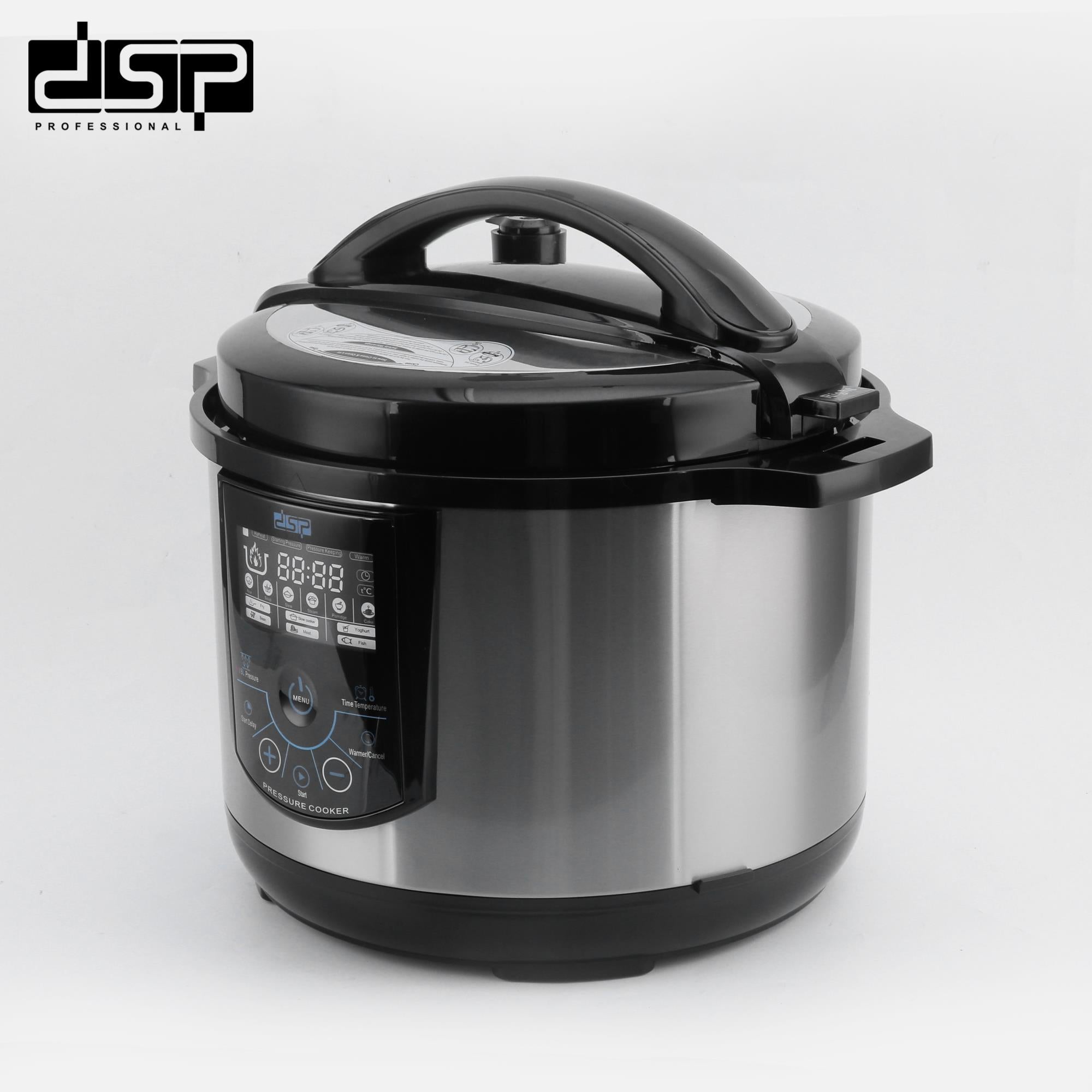 حلة ضغط كهربائية DSP KB5033 سعة 10 لتر بقوة 1350 وات – صورة 2