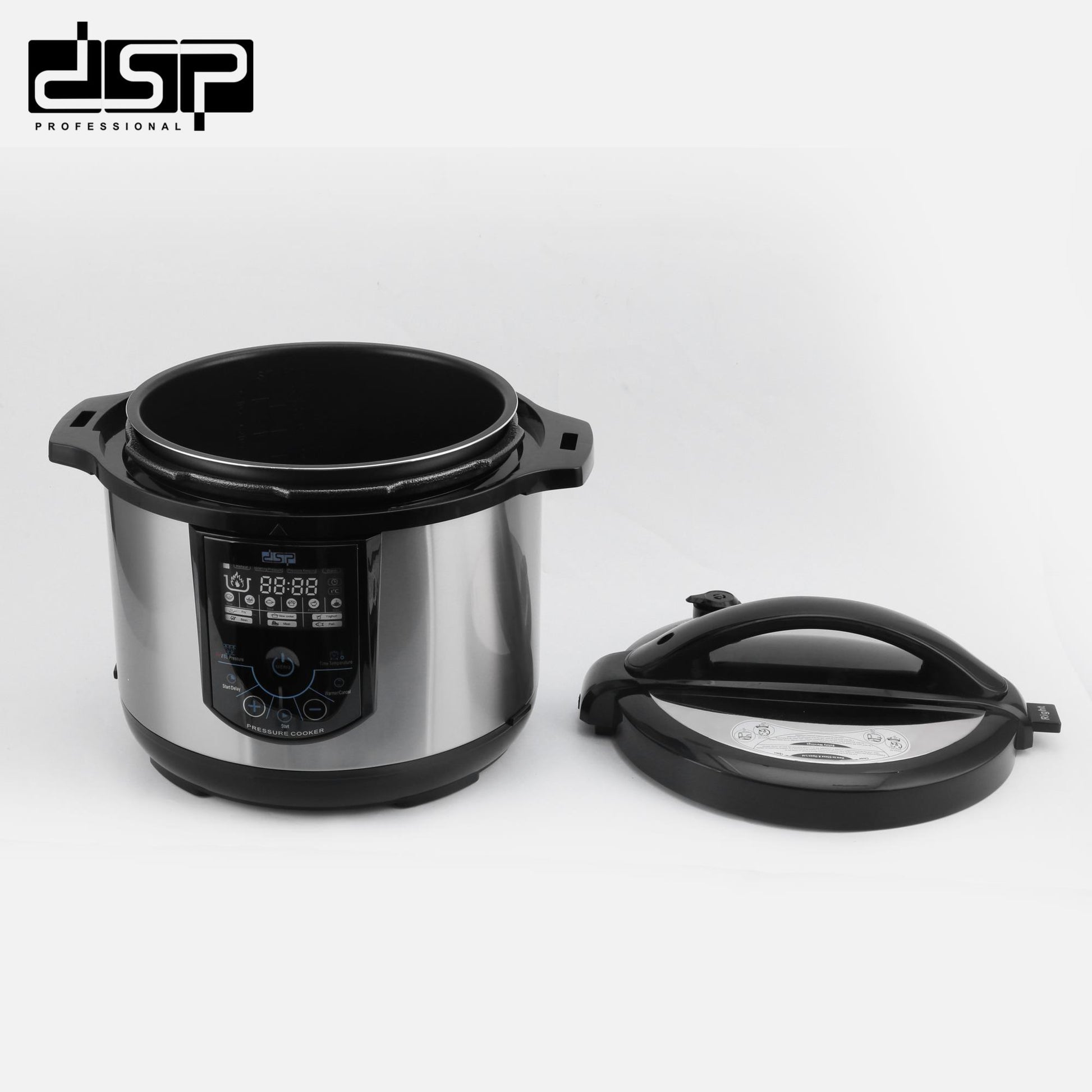 حلة ضغط كهربائية DSP KB5033 سعة 10 لتر بقوة 1350 وات – صورة 3