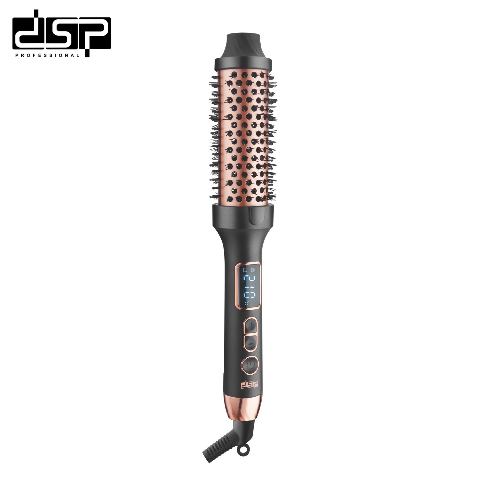 فرشاة شعر حرارية DSP 20006 – 60 وات بأسطوانة 38 مم وشاشة LED