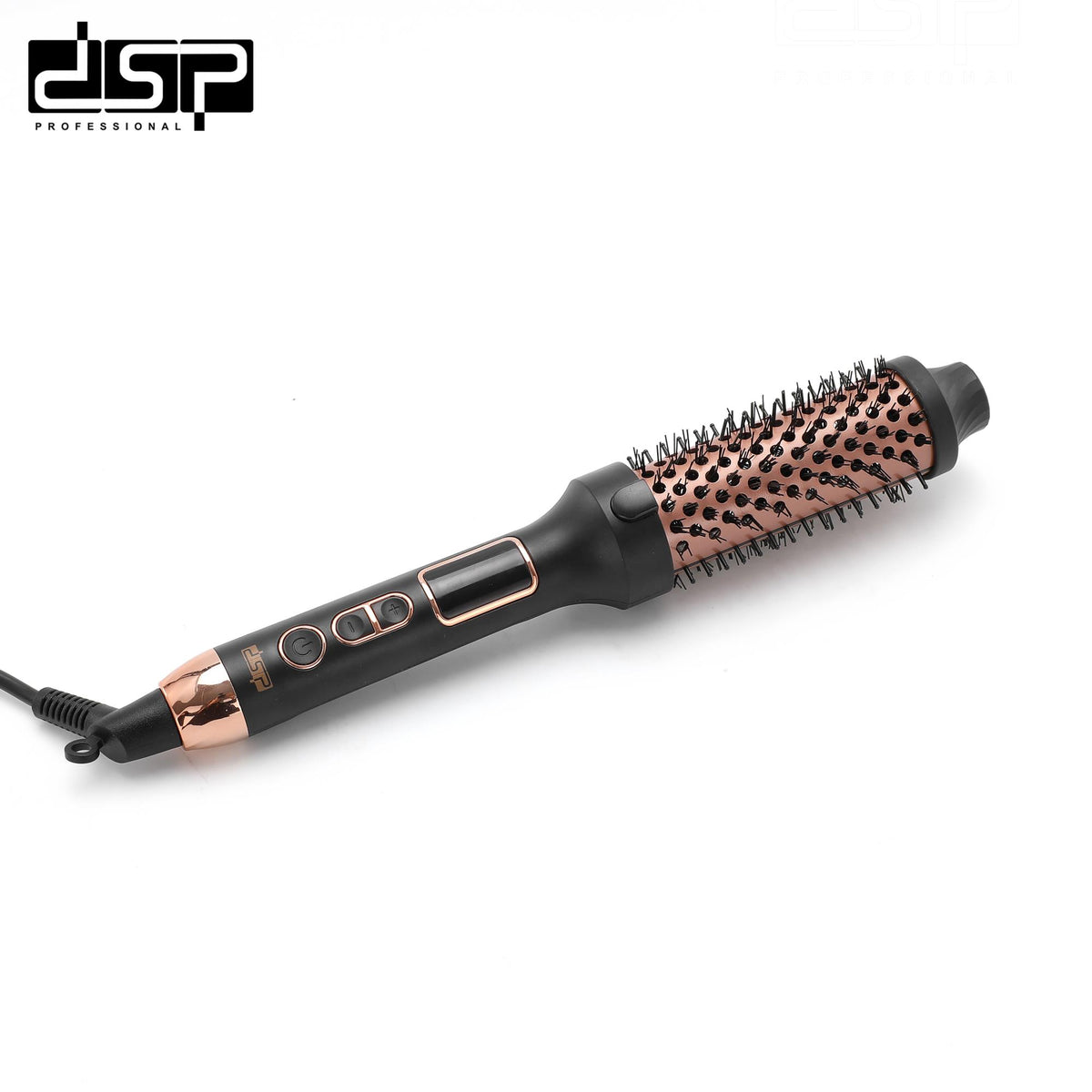 فرشاة شعر حرارية DSP 20006 – 60 وات بأسطوانة 38 مم وشاشة LED – صورة 2