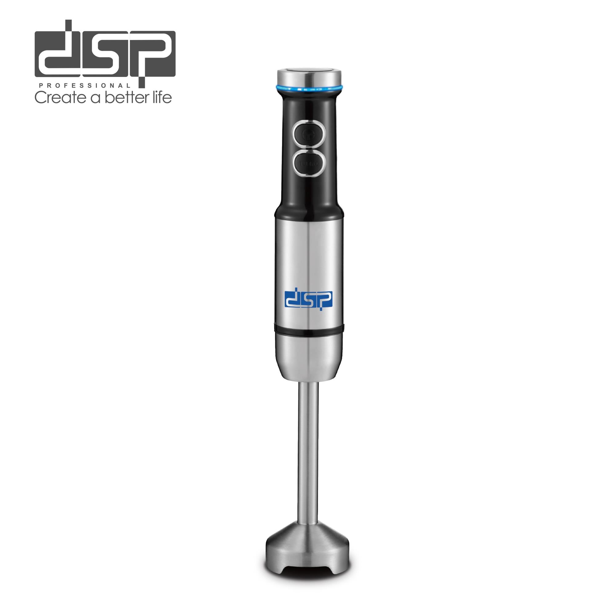 هاند بليندر DSP KM1190 – 1500 وات بوظيفة تيربو وشفرات SUS304